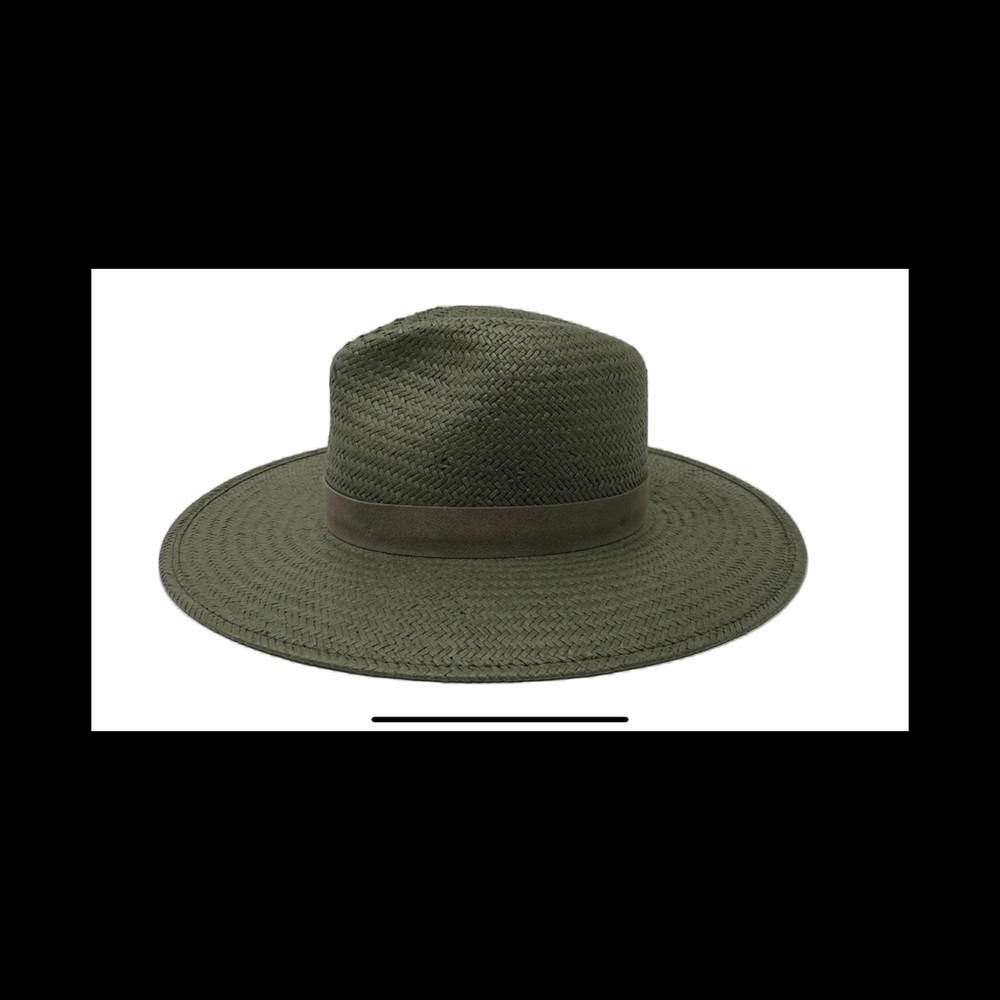 Lovely Bird Malibu San Sebastián Packable Fedora Army Green SZ: L